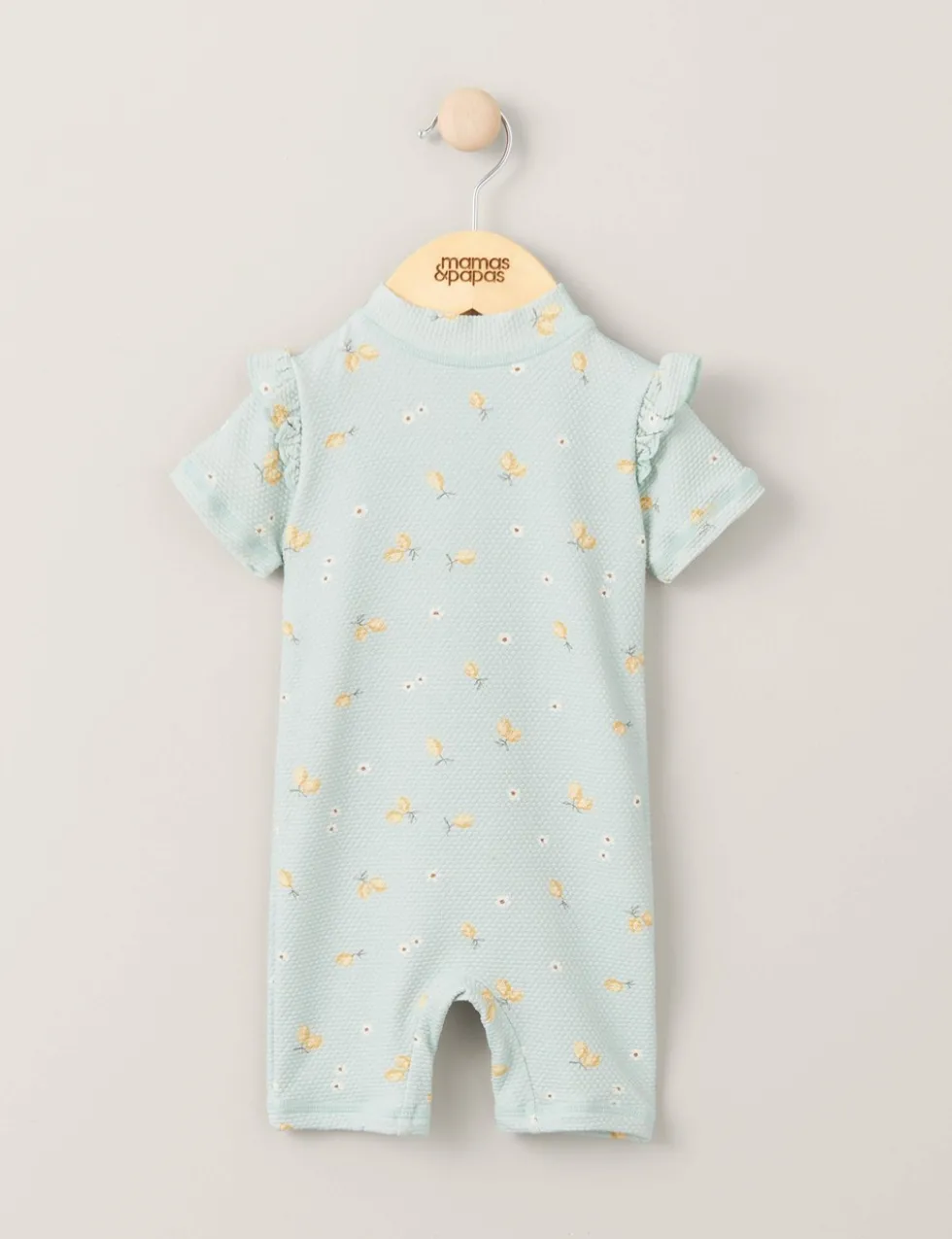 Lemon Print Textured Rashsuit (0-3 Yrs)
