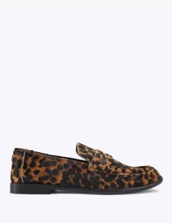 Leopard Print Loafers