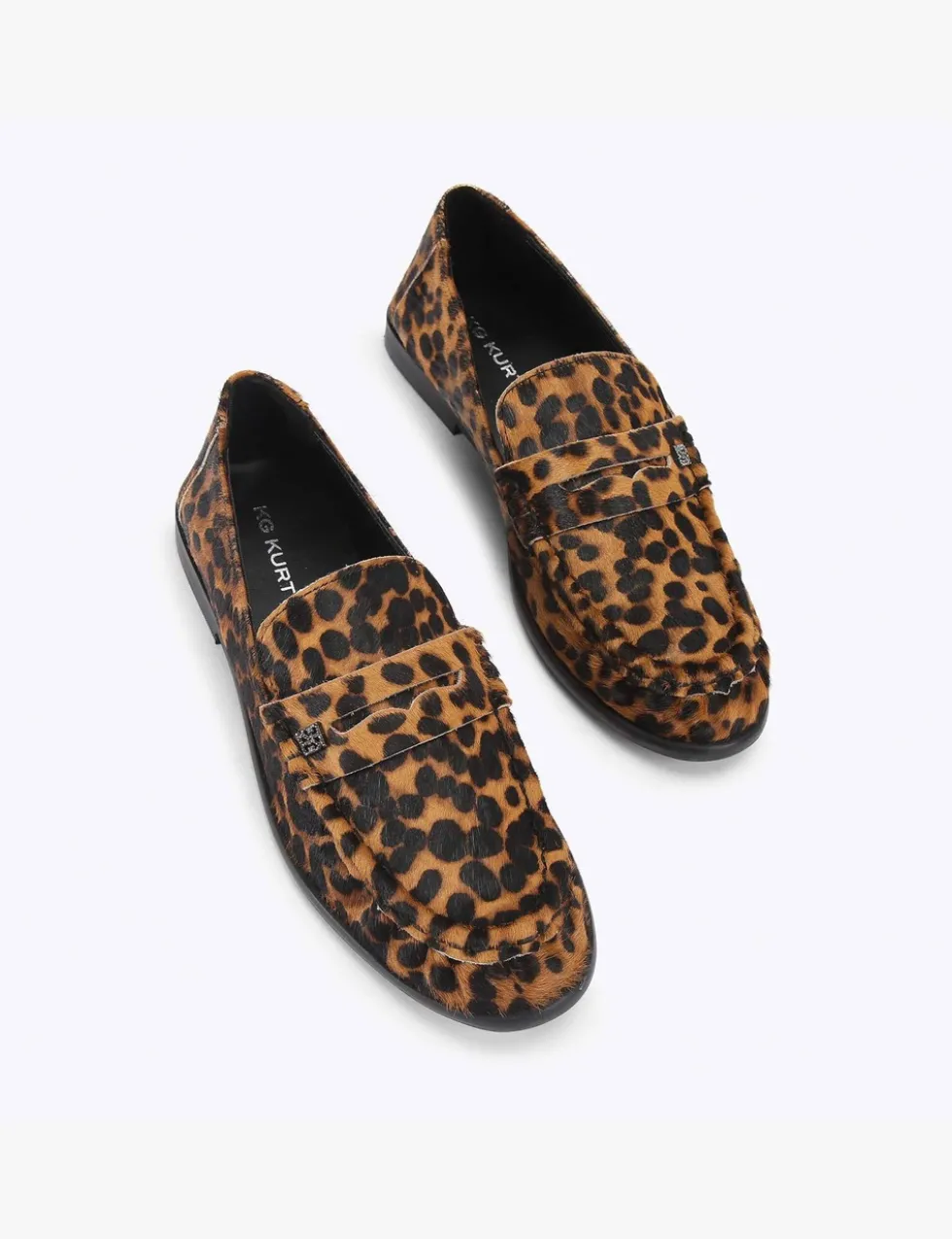 Leopard Print Loafers