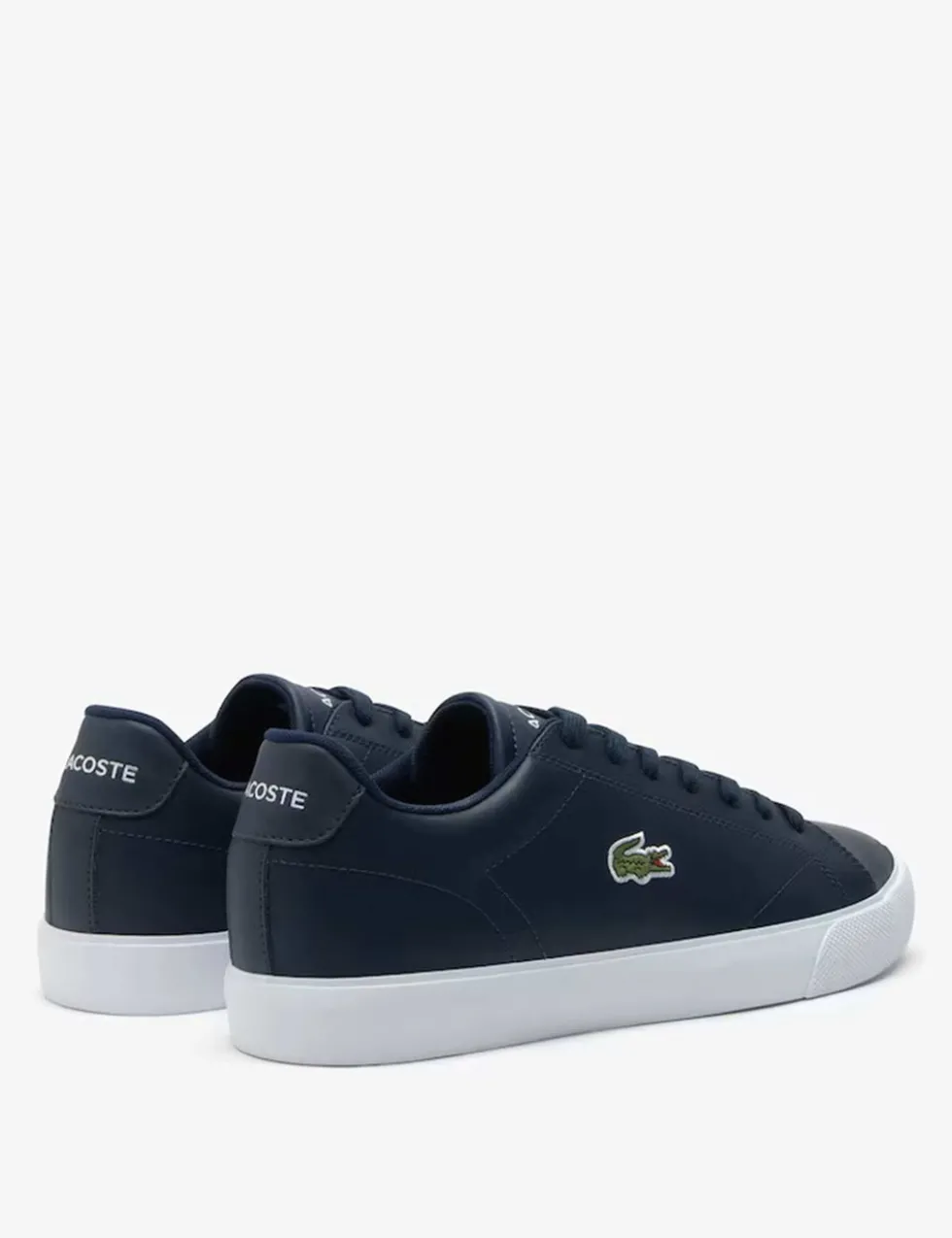 Lerond Set Leather Lace-Up Trainers