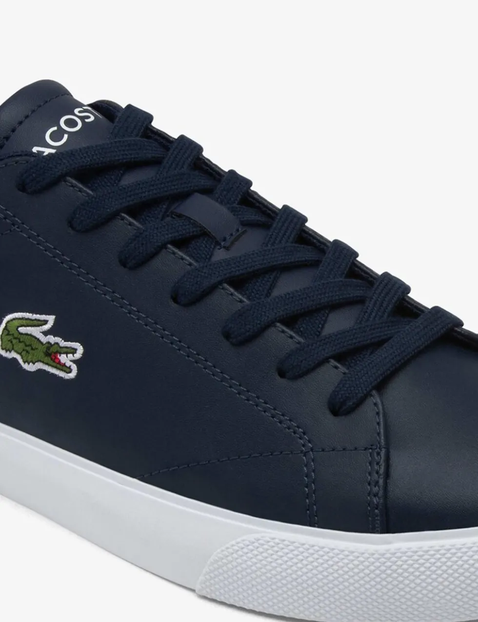 Lerond Set Leather Lace-Up Trainers
