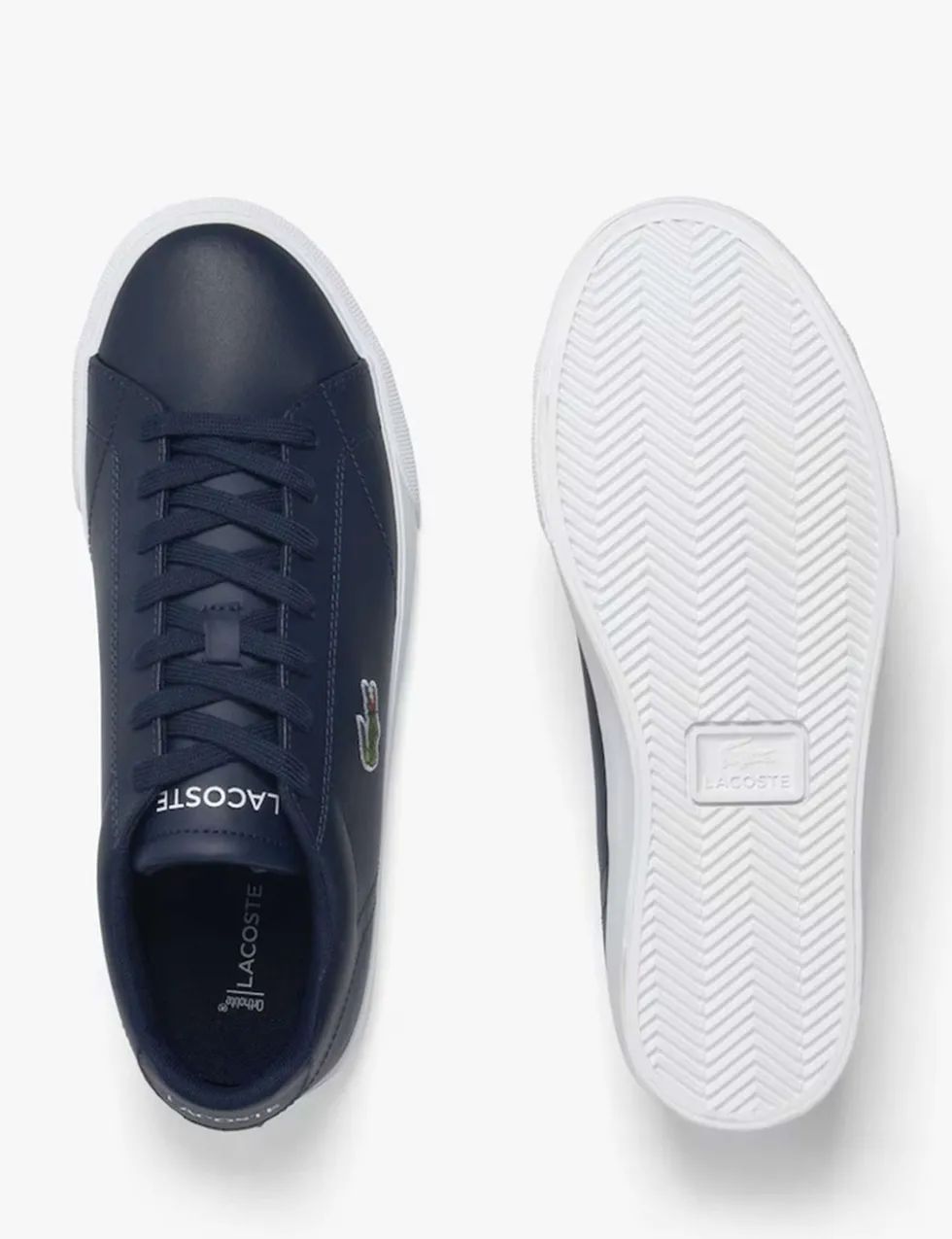 Lerond Set Leather Lace-Up Trainers