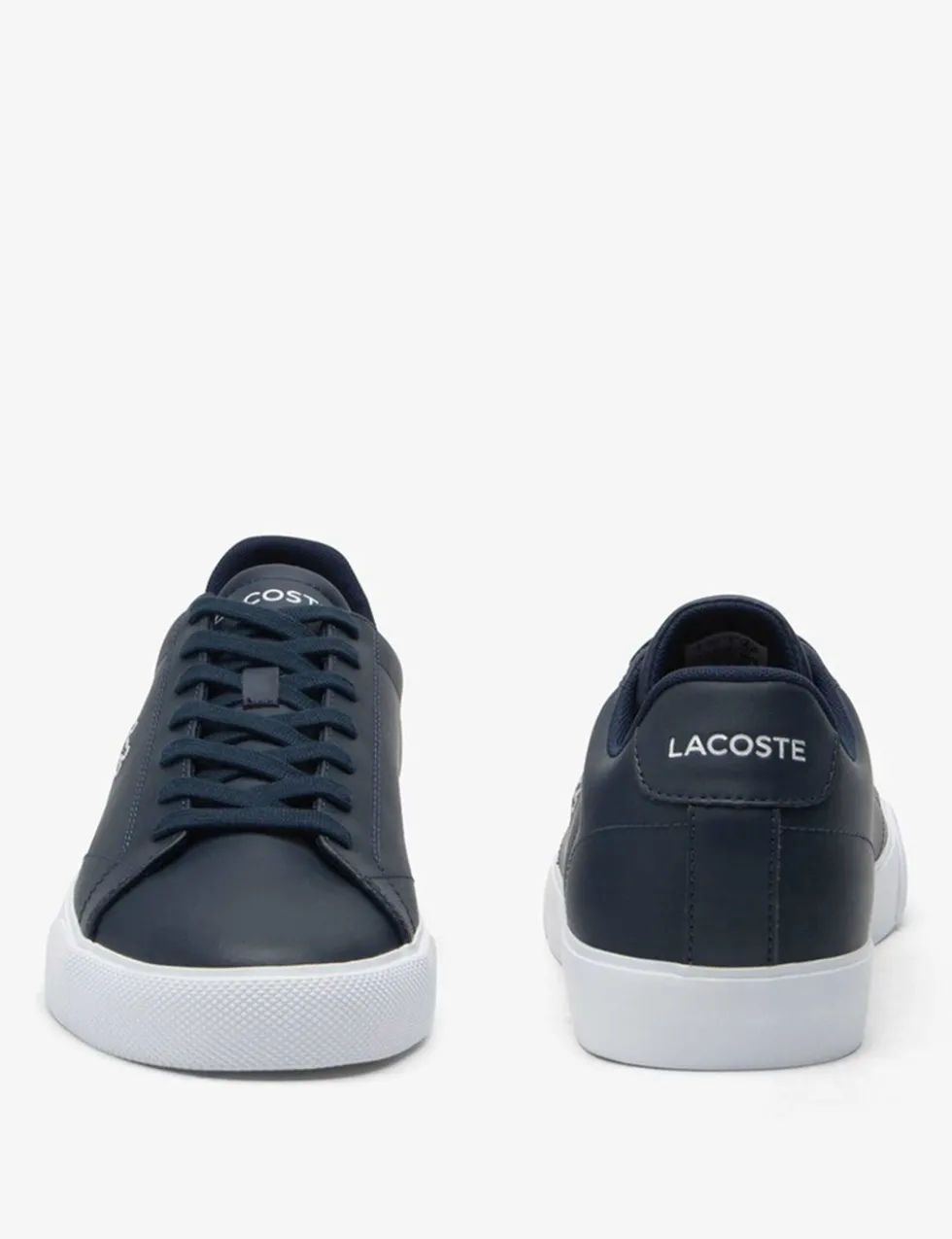 Lerond Set Leather Lace-Up Trainers