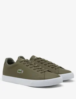 Lerond Set Leather Lace-Up Trainers