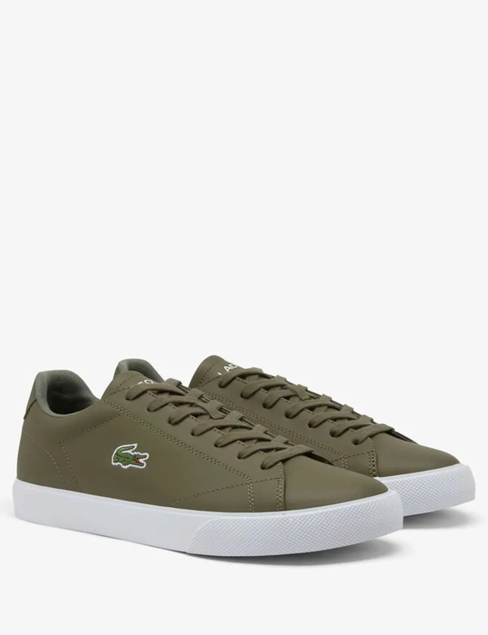 Lerond Set Leather Lace-Up Trainers
