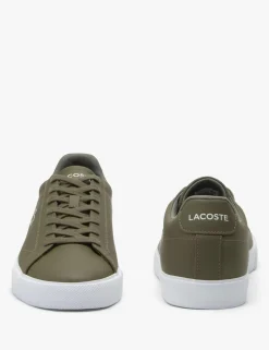 Lerond Set Leather Lace-Up Trainers