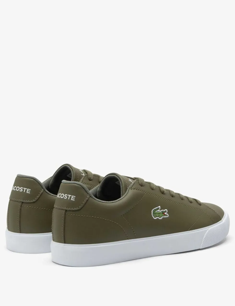 Lerond Set Leather Lace-Up Trainers