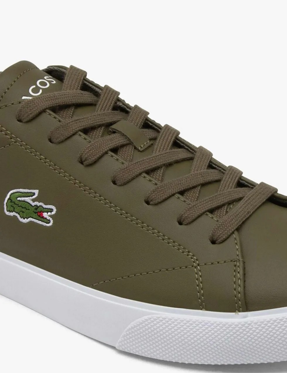 Lerond Set Leather Lace-Up Trainers