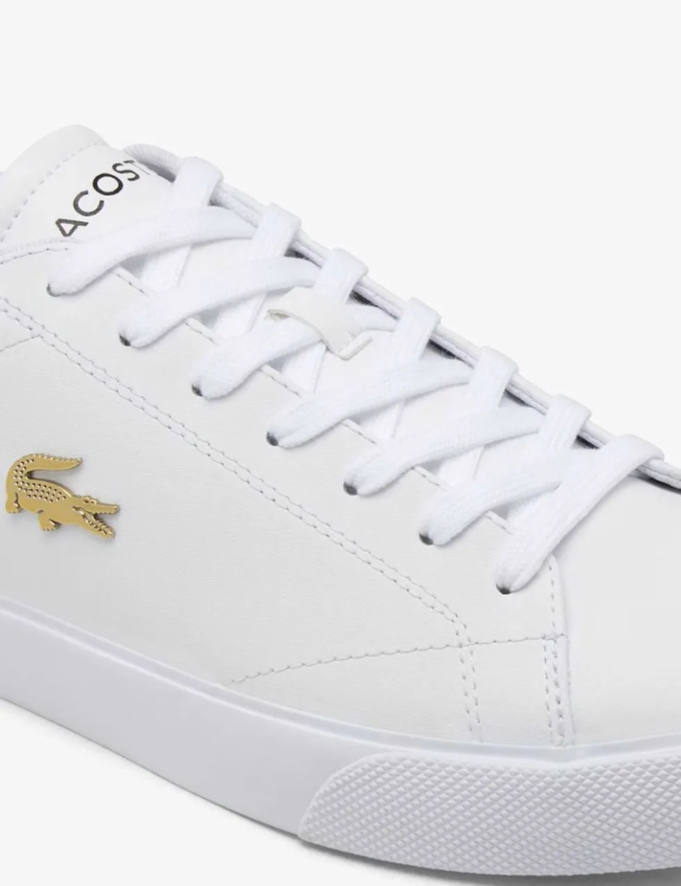 Lerond Set Leather Lace-Up Trainers