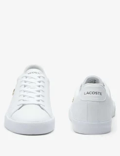 Lerond Set Leather Lace-Up Trainers