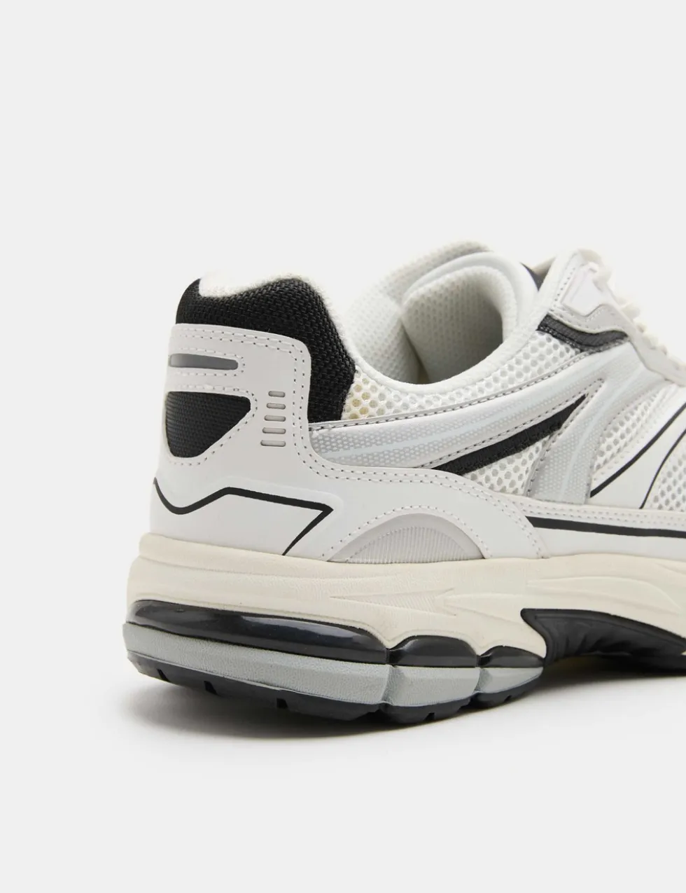 Lifestyle Mesh Mix Lace up Trainers