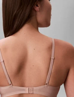 Lightly Lined Wired Demi Cup Bra (A-G)