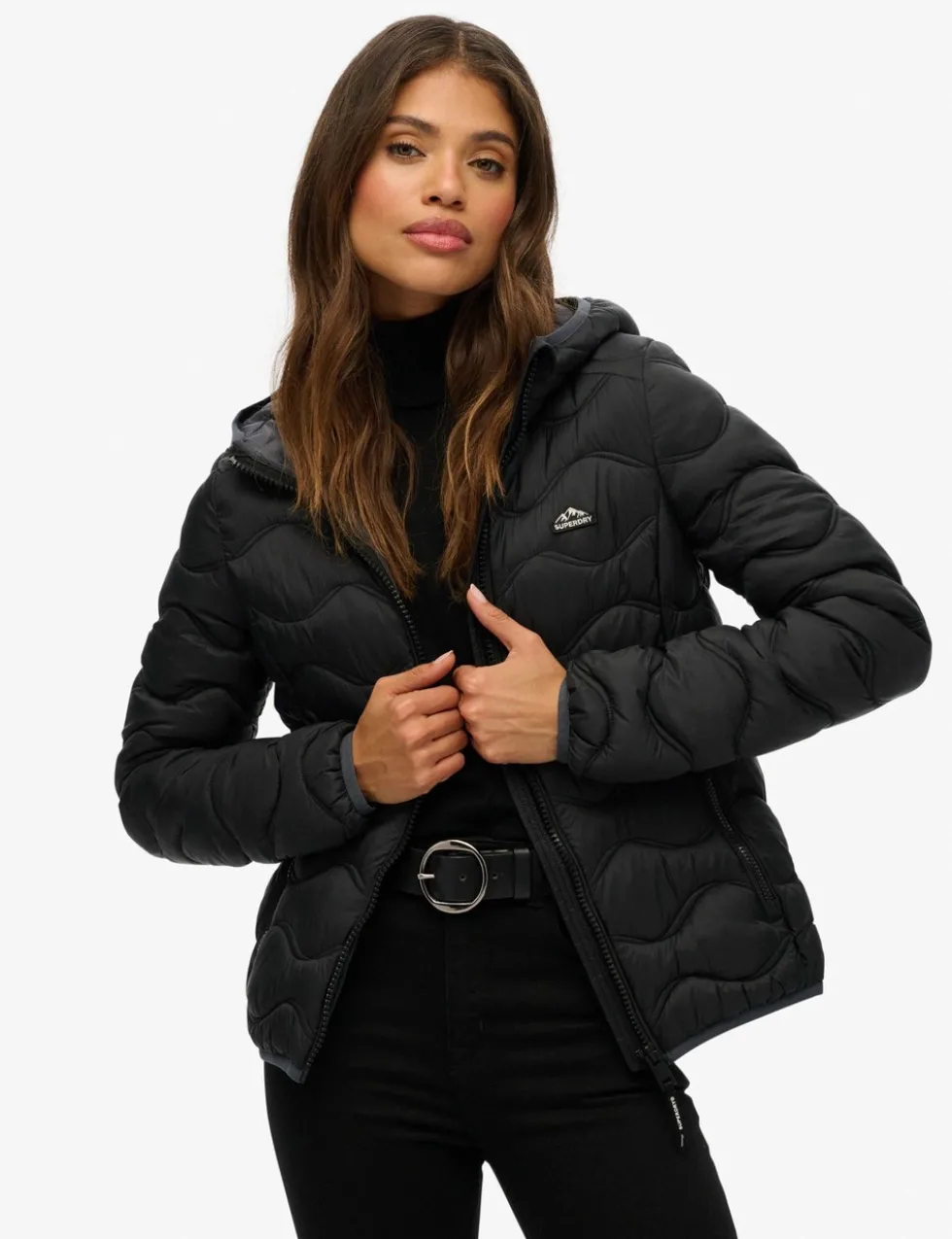 Lightweight Hooded Quilted Puffer Jacket