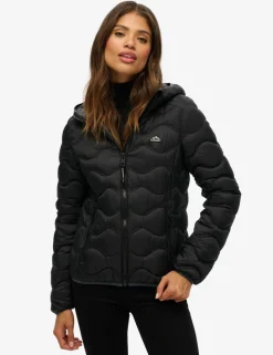 Lightweight Hooded Quilted Puffer Jacket