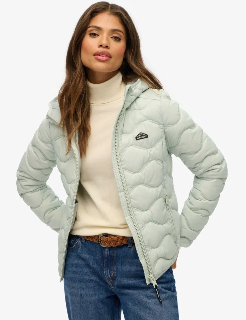 Lightweight Hooded Quilted Puffer Jacket