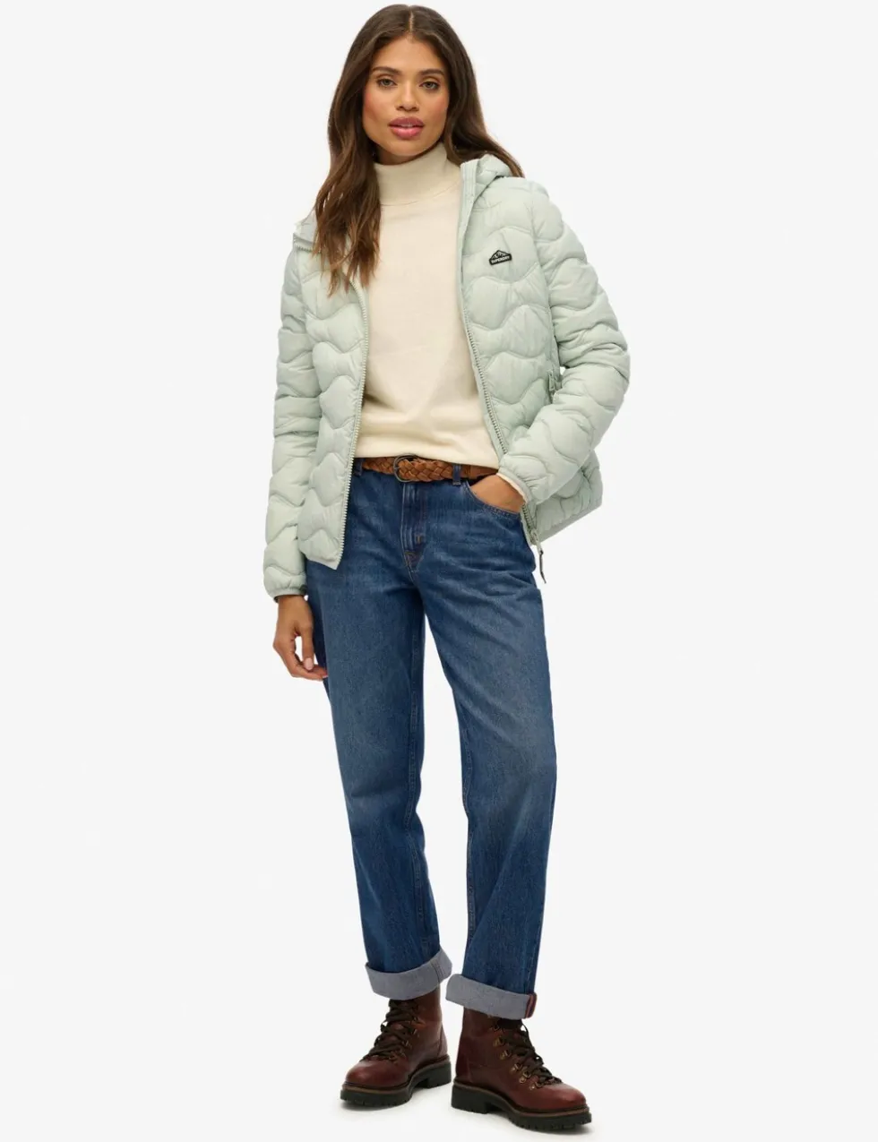 Lightweight Hooded Quilted Puffer Jacket