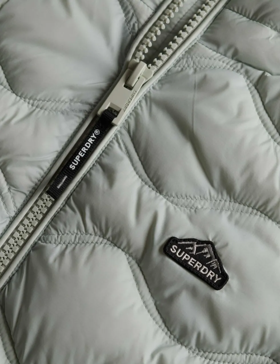 Lightweight Hooded Quilted Puffer Jacket