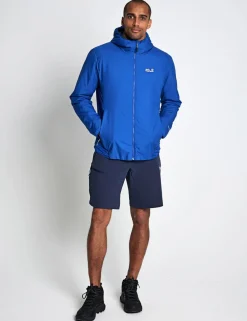 Lightweight Hybrid Hooded Trail Jacket