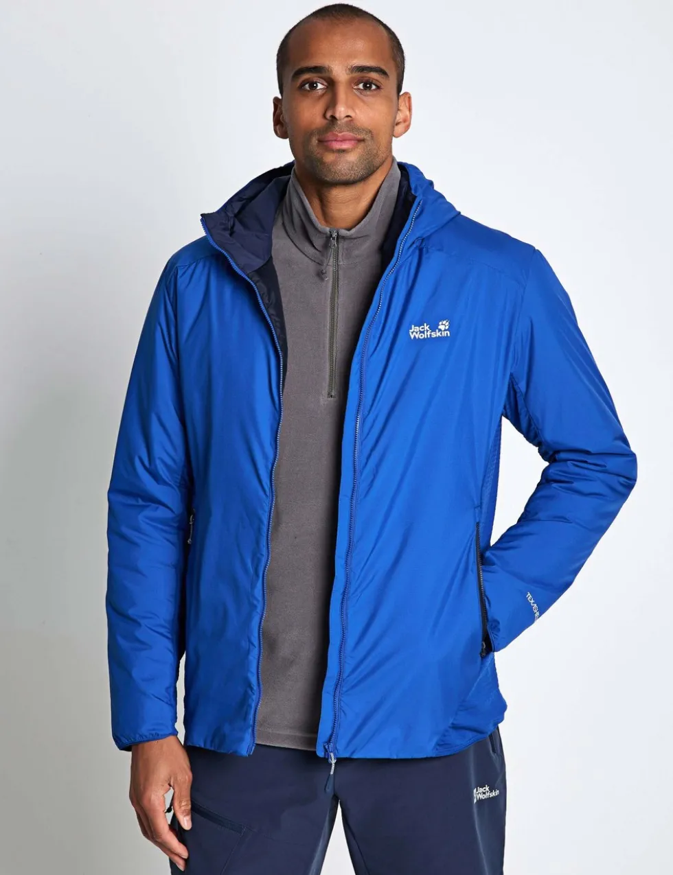 Lightweight Hybrid Hooded Trail Jacket