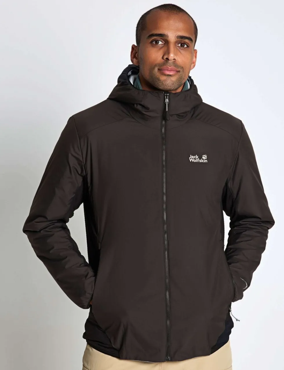 Lightweight Hybrid Hooded Trail Jacket