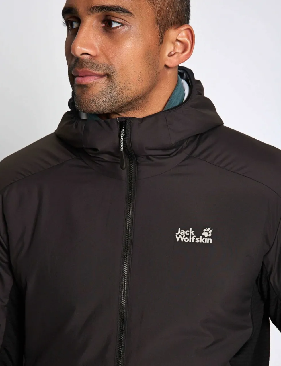 Lightweight Hybrid Hooded Trail Jacket
