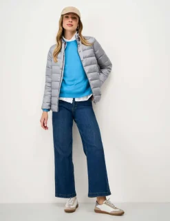 Lightweight Padded Metallic Jacket