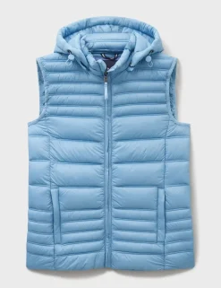 Lightweight Padded Quilted Hooded Gilet