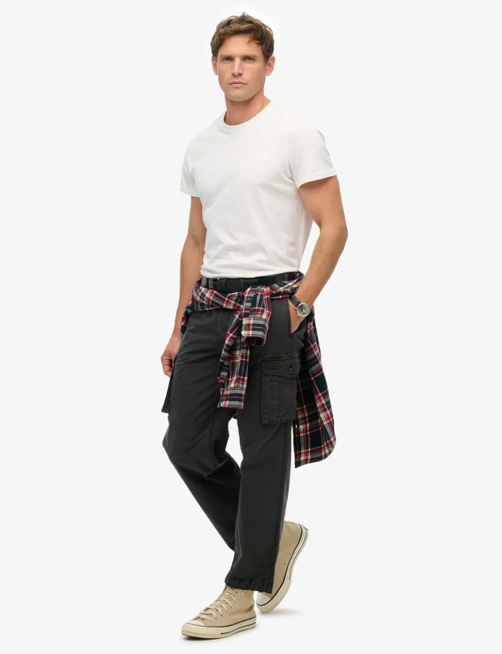 Lightweight Ripstop Parachute Cargo Trousers
