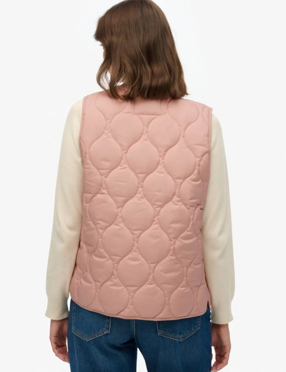 Lightweight V-Neck Quilted Gilet