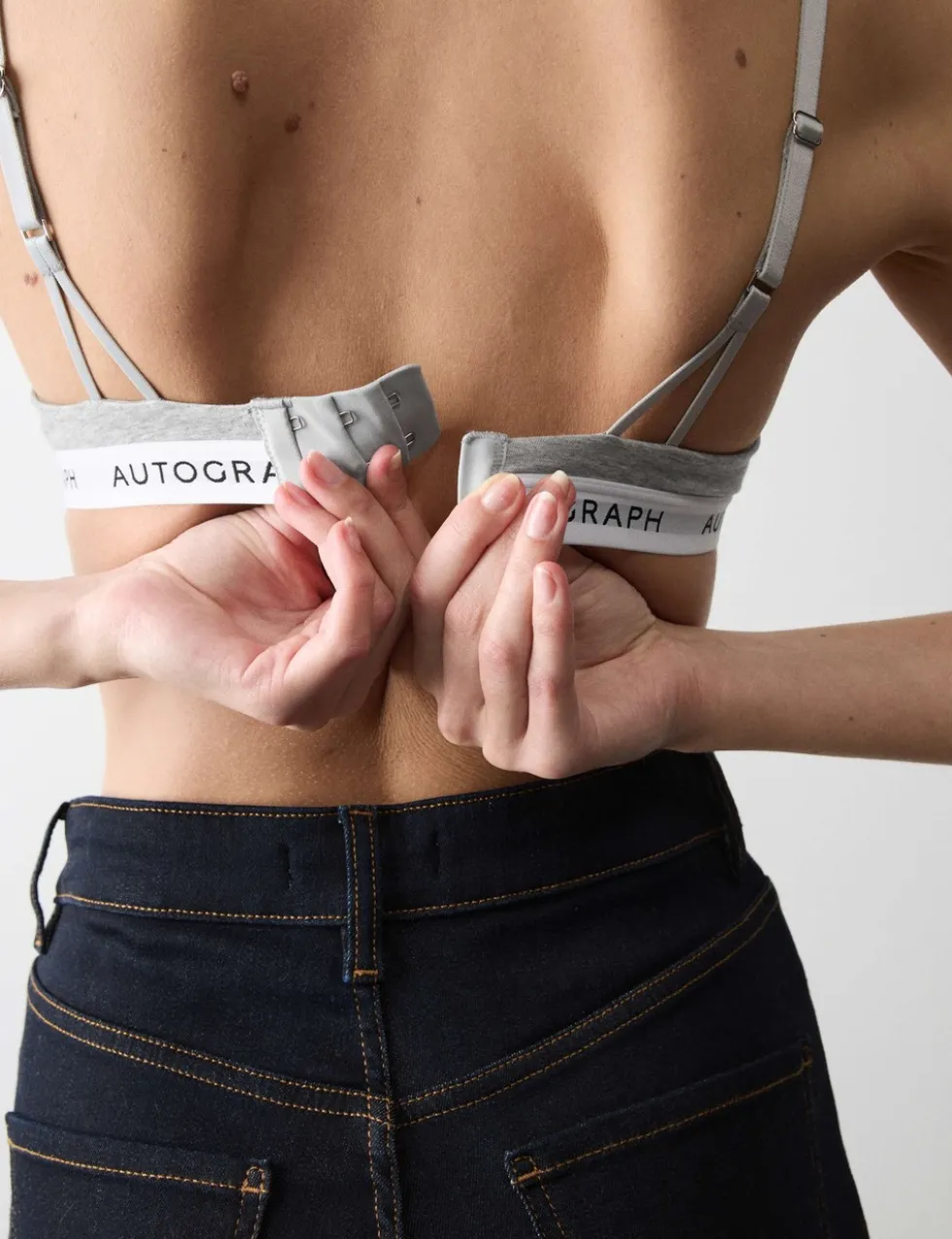 Lille Cotton Rich Wired Demi Cup Bra (A-E)