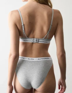 Lille Cotton Rich Wired Demi Cup Bra (A-E)