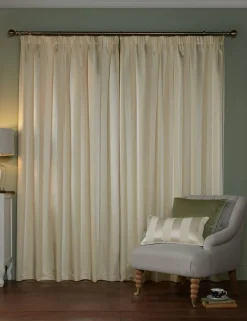 Lille Stripe Pencil Pleat Curtains