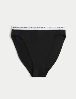 Lille Supima™ Cotton High Waisted High Leg Knickers