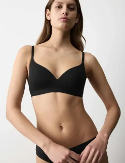 Lille Supima™ Cotton Non Wired Plunge Bra (A-E)