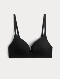 Lille Supima™ Cotton Non Wired Plunge Bra (A-E)