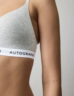Lille Supima™ Cotton Non Wired Plunge Bra (A-E)