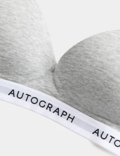 Lille Supima™ Cotton Non Wired Plunge Bra (A-E)
