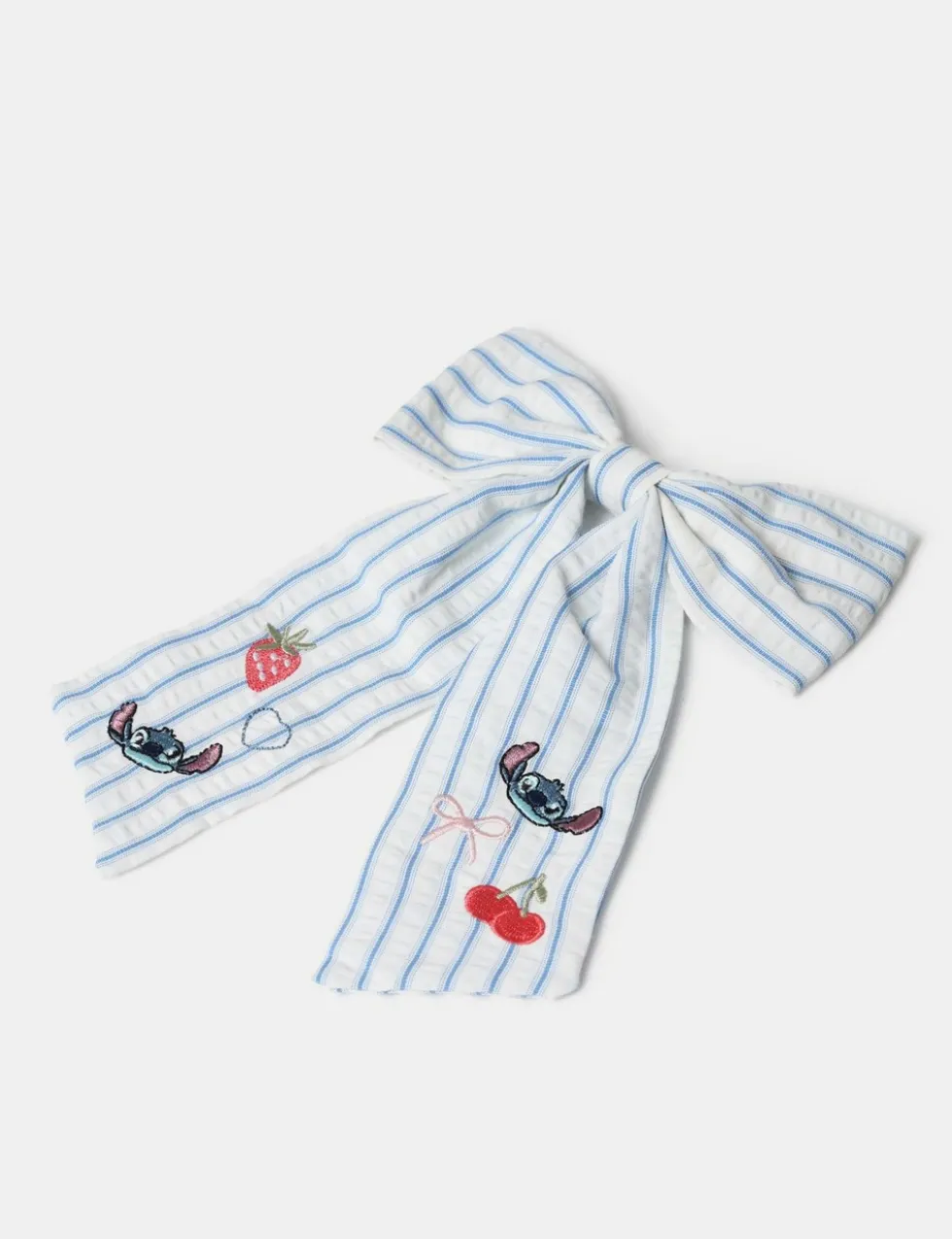 Lilo & Stitch™ Embroidered Stripe Bow