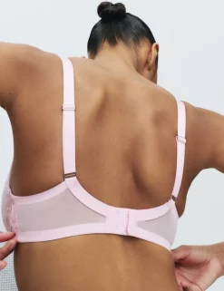 Lindy Lace Wired Plunge Bra (F-H)