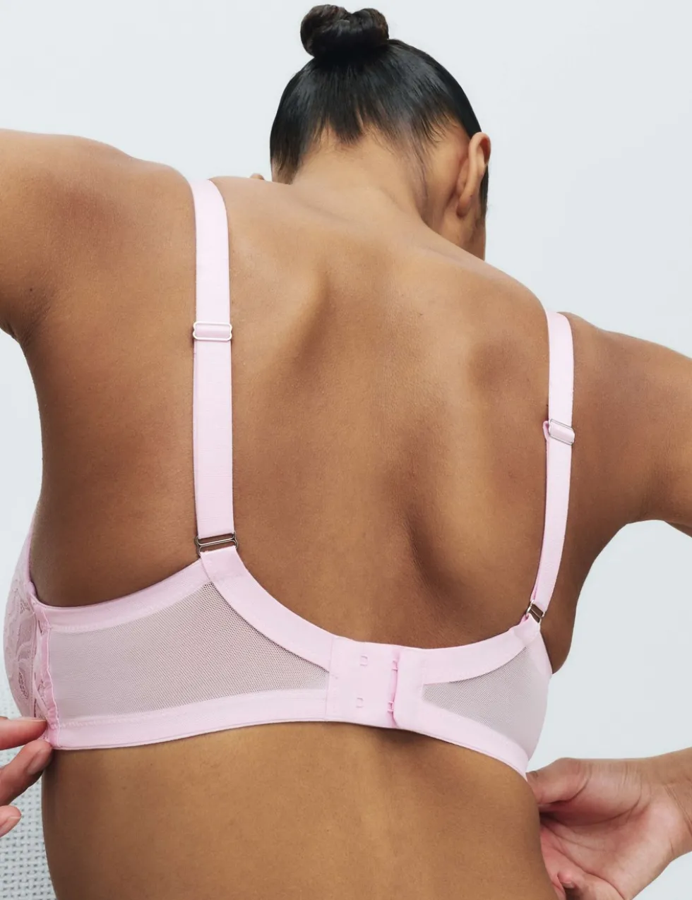 Lindy Lace Wired Plunge Bra (F-H)