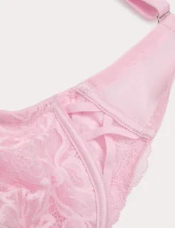 Lindy Lace Wired Plunge Bra (F-H)