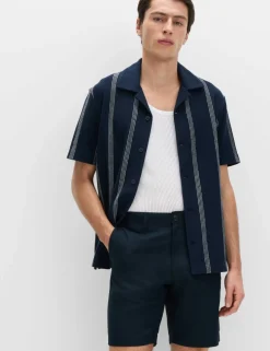 Linen Blend Chino Shorts