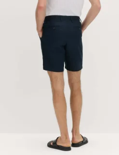 Linen Blend Chino Shorts