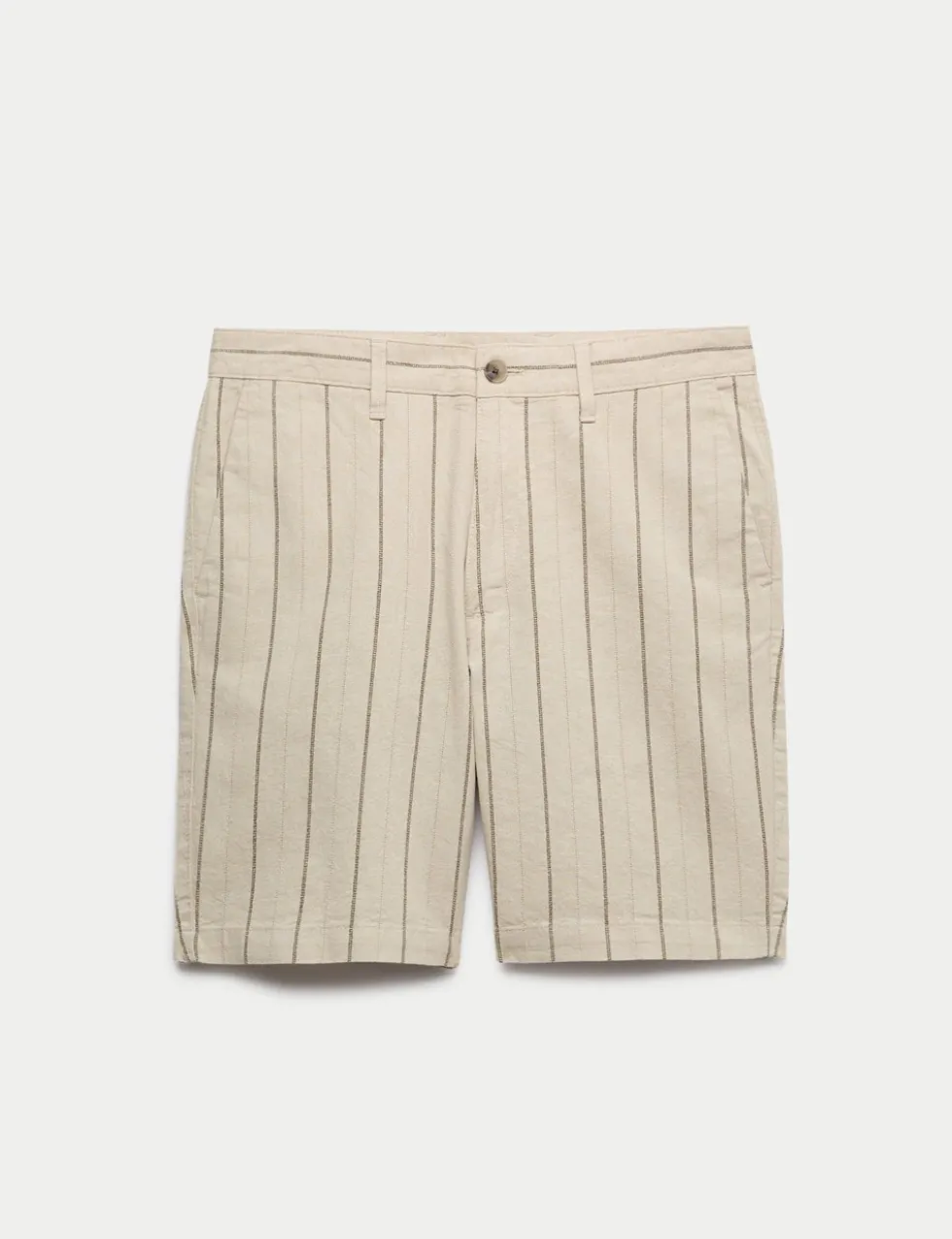 Linen Blend Chino Shorts
