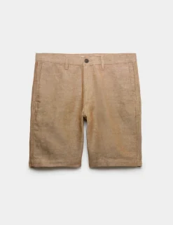 Linen Blend Chino Shorts