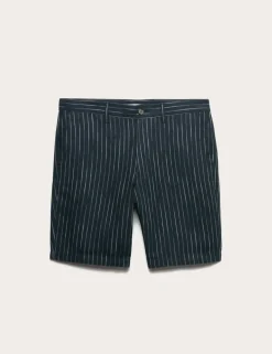 Linen Blend Chino Shorts