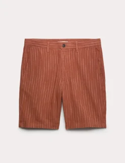 Linen Blend Chino Shorts