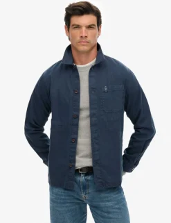 Linen Blend Overshirt