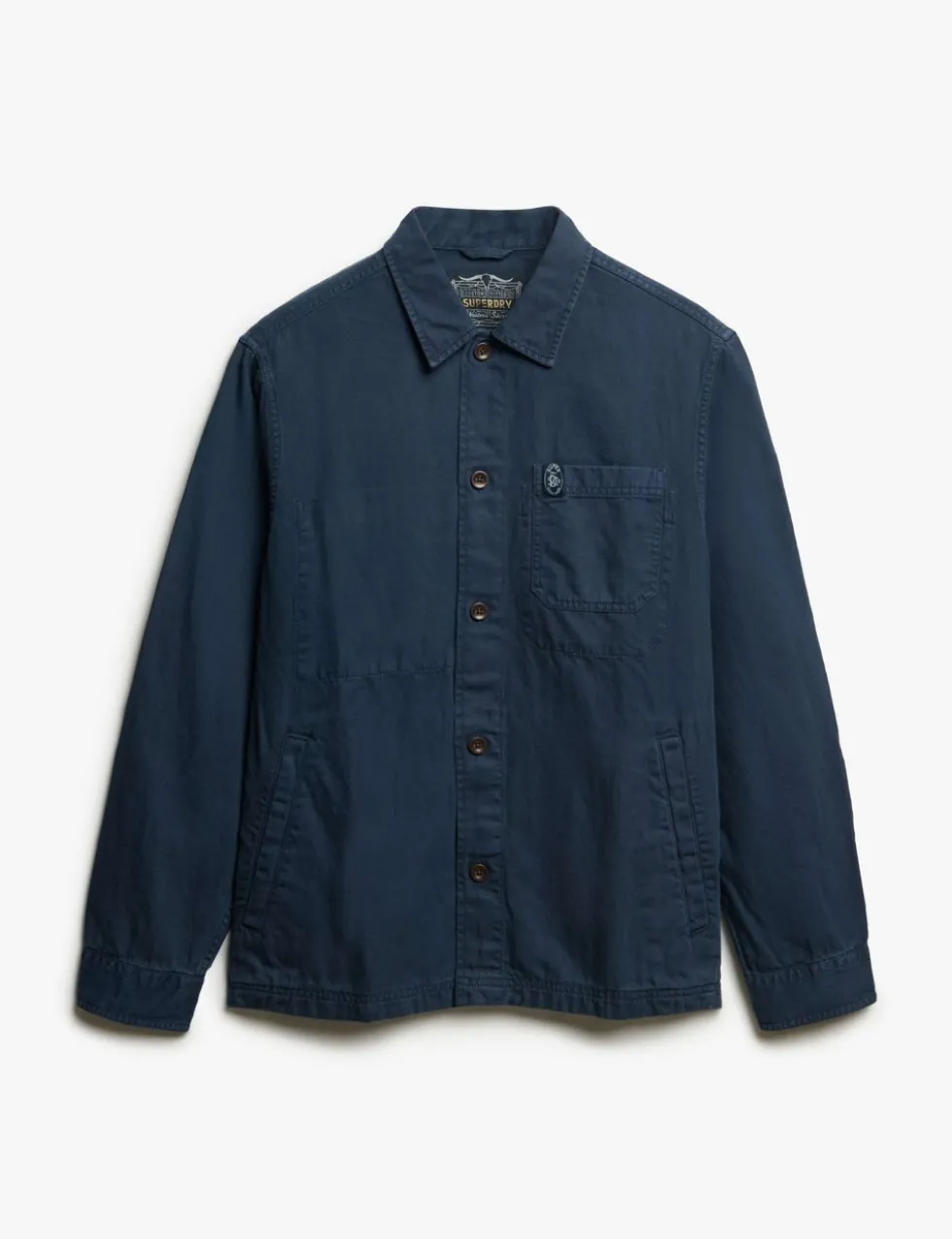 Linen Blend Overshirt