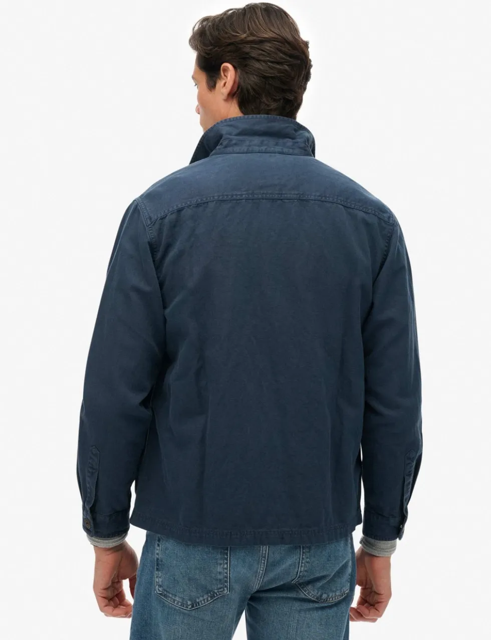 Linen Blend Overshirt